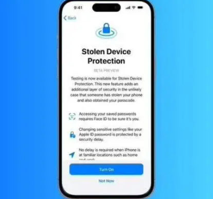 永德苹果授权维修店分享被盗设备保护功能开启方法 