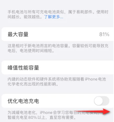 永德苹果15维修分享iPhone15充电到80%就充不进电了怎么办 