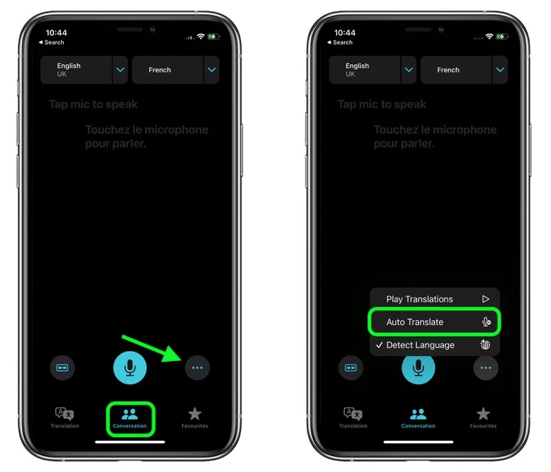 永德苹果手机维修分享iOS 15 “翻译” App 新改进 